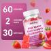 Red Yeast Rice 2400mg Gummies Red Yeast Rice Supplement for Men & Women Support Heart Health Energy Support Sugar-Free Vegan Non-GMO Strawberry Flavor - 120 Count 60 Count (Pack of 2) - Buy Online on GoSupps.com