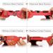 Buy Heele XL Dog Harness - Adjustable Reflective Floral Red Running Harness with Lockable Snap Lock - Anti-Train & Open Neck Design - Buy Online on GoSupps.com