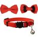 Gyapet Breakaway Cat Collar with Bell - Red Bow Tie for Kitten & Small Puppy - Buy Online on GoSupps.com