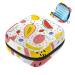 Women's binding bags watermelon-berry-fruit pattern ladies tampon storage bag tampon storage bag zip pockets menstrual tied bags multi10