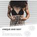 Glitter Rhinestone Nipple Covers Stickers - Reusable Sequins Pasties for Women - White - Buy Online on GoSupps.com