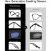 ZENOTTIC Blue Light Blocking Glasses Reading Glasses for Men Square Frame Readers Anti Glare Sport Computer Glasses Black 3.0 x - Buy Online on GoSupps.com