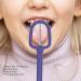 U-Shaped Tongue Exercise Device for Kids | Tongue-Tip Trainer for Mouth Muscle Strengthening (Blue) - Buy Online on GoSupps.com