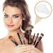 Lurrose 10pcs PVC Makeup Brush Covers | Durable & Stylish Protection for Your Brushes - Ideal for Travel & Storage - Buy Online on GoSupps.com