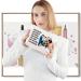 Levlo Cosmetic Bag with Zipper - Perfect Gift for Korean Army Fans & Members - Stylish Makeup Bag for Women & Girls - Buy Online on GoSupps.com