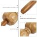Buy Premium Wooden Massage Tools & Rollers for Reflex Zone Therapy - Light Yellow Spa Tools for Body Hand Head Foot & Face - Buy Online on GoSupps.com