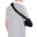 Buy Black Universal Arm Sling for Shoulder Injury | Adjustable Padded Shoulder Immobilizer for Rotator Cuff & Wrist Surgery | Unisex Design - Buy Online on GoSupps.com