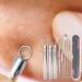 Pimple Popper Tools 8 Curved Blackheadd Remover Tweezers Stainless Steel Pimple Tweezers Kit Blackheadd Removal Kit with Box Blackheadd Remover Tool Kit for Women - Buy Online on GoSupps.com