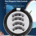 2set Double Magnetic Eyelashes False Magnet Eyelashes Reusable Eyelashes with Clip - Buy Online on GoSupps.com