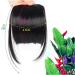 Bangs Hair Clip Synthetic Fake Blunt Hair Bangs 2 Clips in Hair Extension Neat Front Fake Fringe False Hairpiece for Women Clip in Bangs Bangs Clip in Hair(Color:B) 6inches B - Buy Online on GoSupps.com