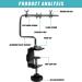 Adjustable Fishing Line Spooler Machine with Clamp | Portable Spooling Station System for Spinning Reels - Buy Online on GoSupps.com