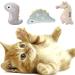 FANTESI 6 Pcs Cat Catnip Toys Interactive Cat Toys Cartoon Catnip Chew Toys Soft Plush Cat Pillow Entertaining Toys for Pet Kitten Cat Playing Chewing Grinding Claw Teeth Cleaning - Buy Online on GoSupps.com