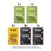 The Only Bean Soy Black Bean and Edamame Pasta - Gluten Free, Keto & Protein Rich Noodles (Variety Pack, 8oz x 6) - Buy Online on GoSupps.com
