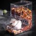 Hamsters Feeder Small Animals Automatic Dispenser Gravity Auto Dispensers Pet Pellets Food Storage Bowl - Dwarf Hamster Gerbils Mice Hedgehog Guinea Pig and Other Small Animal Ideal Feeding Station - Buy Online on GoSupps.com