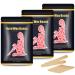 Hard Wax Beads for Hair Removal, Waxing Beads For Brazilian Waxing, Wax Beans For Sensetive Skin, Painless Wax Beans (300g/10.5oz) with 10pcs Applicators - Coarse Body Hair Formula Wax Beads, At Home Waxing Beans for Men a…