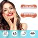 Wrong Teeth Veneers - Comfortable White Dentures for Men & Women | Upper & Lower Jaw Fake Teeth Set - Buy Online on GoSupps.com