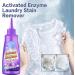 Bioswipe Activated Enzyme Laundry Stain Remover Enzyme Cleaner Clothing Stain Remover Garment Stubborn Stain Cleaner Oil Remover for Laundry Fast Stain Remover 1pc - Buy Online on GoSupps.com