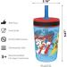 Zak Designs PAW Patrol Kelso Tumbler Set - 15 fl oz 3 Piece Bundle for Kids - Leak-Proof Lid with Straw - Plastic and Stainless Steel Cups with Sipper - Paw Patrol Theme - Buy Online on GoSupps.com
