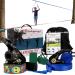 Gentle Booms Sports 250ft Slackline kit with Tree Protectors, Carry Bag, Arm Trainer, Backyard Outdoor Slackline kit, Ninja Warrior Slackline
