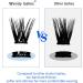 D Curl Cluster Lashes 0.07mm 15mm | Reusable Soft Wide Stem Eyelash Extensions - Buy Online on GoSupps.com