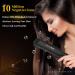Titanium Flat Iron Hair Straightener 1.5 Inch Wide - Professional Salon Tool with Ion Technology, 3D Floating Plates, 14 Temperature Settings - Ideal for All Hair Types (Black) - Buy Online on GoSupps.com