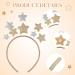 FRCOLOR Star Headband Christmas Star Hairband Gillter Star Hair Hoop Happy New Year Headband Xmas Stars Hair Accessories for Holiday Birthday Party - Buy Online on GoSupps.com