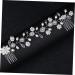 DOITOOL Hair Comb Wedding Hair Clip Bridal Hair Clips Prom Hair Clips Hair Jewels for Women Floral Hair Accessories Rhinestone Hair Clips Double Head Alloy Twist Beads Bride - Buy Online on GoSupps.com