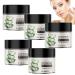 Gommage exfoliant pour le visage aux acides amin s l'aloe vera avec vitamine C - Gel peeling doux pour une peau lisse et lumineuse nettoie et hydrate en profondeur am liore la texture (5Pcs)