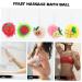 Hemoton 5pcs Ball Shower Scrubber - Soft Bathing Sponge & Exfoliating Tool for Body Cleanse - Perfect for Bath Tub - Nylon Bath Products - Buy Online on GoSupps.com