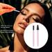 Silicone Eyelash Brush Eyelash Brush Portable Reusable for Makeup Purple - Buy Online on GoSupps.com