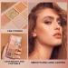 Erinde 10 Colors Eyeshadow Palette - Matte Shimmer Glitter Shades for Ultra-blendable, High Pigmented, Natural-looking Eye Makeup | Professional Brush Included | Sunset Color Palette - Buy Online on GoSupps.com