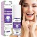 V34 Colour Corrector Toothpaste, Purple Toothpaste for Teeth Whitening, Whitening Toothpaste for Teeth Cleaning, Deeply Cleaning Gums,Stain Removal, Brightness and Reduce Yellowing Purple 1.01 Fl Oz (Pack of 1)