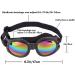 2 Pcs Dog Goggles Dog Sunglasses Dog Goggles Eye Protection Windproof Dog Glasses Anti-Fog Uv Protection Sun Glasses for Cat & Small Dogs (Black and White) - Buy Online on GoSupps.com