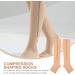 Faruta Knee-High Toe Socks - Support Stockings with Zipper for Walking & Running | Relief for Varicose Veins | Size L/XL Skin Color - Buy Online on GoSupps.com