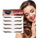 Glitter Eyeliner Stickers | Instant -Adhesive Eyeliner Stencil 5 Pairs - Sticker Eyeliner Tool Makeup Eyeliner Stickers Winged Eyeliner Stencil for Eye Makeup Tool Buogint Orange (Five Pairs) - Buy Online on GoSupps.com