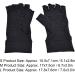 Buy Copper Arthritis Compression Gloves - Fingerless Pain Relief for All Seasons (Large - Buy Online on GoSupps.com