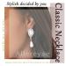 Vintage Pearl Cuff Chain Earrings - Gold Dangle Cartilage Helix Ear Cuffs for Women & Girls - Buy Online on GoSupps.com