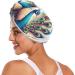 Peacock Hair Towel 2 Pack - Super Absorbent Quick Drying Turbans for Women & Girls | Perfect Hair Drying Solution - Buy Online on GoSupps.com