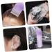 POPETPOP 1 Set bleach hair kit hair bleaching kit for dark hair bleach kit hair coloring tools hair dye kit hair oil bottle shower caps hairstyling gloves earmuffs portable purple plastic 6.9x4.8cm Purple - Buy Online on GoSupps.com