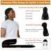 Silk Bonnet Set for Men - Curly Hair Sleeping Bonnet + Durag for Couples - Black - Buy Online on GoSupps.com