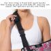 FOGOK Foam Arm Sling Shoulder Immobilizer - Rotator Cuff Support Brace with Waist Strap for Women - Ideal for Shoulder Injury, Dislocation, Fracture - Rose Leopard - Buy Online on GoSupps.com
