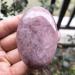 Fekuar Oval Strawberry Quartz Palm Stone - Polished Healing Crystal for Chakra Balancing - Buy Online on GoSupps.com