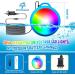 EEIEER Pond Lights 64 LED RGB Underwater Swimming Pool Lights with Remote Control, IP68 Waterproof for Aquarium, Garden, Yard, Fountain - Blue (LT-01) - Buy Online on GoSupps.com