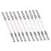 Balacoo 10pcs Crystal Eyebrow Pencil Hand Tools Brow Embroidery Pens Eyebrow Pen Needle Holder