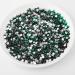 Beadsland 288 Pieces Flat Back Rhinestones - Emerald Green Nail Crystals (SS30 6.4-6.6mm) for Nail Art and Craft Projects - Buy Online on GoSupps.com
