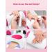 SUNUV 48W UV LED Nail Lamp Gel Nail Light Dryer with 4 Timer Settings for Home Salon - Red - Buy Online on GoSupps.com