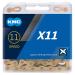 KMC 11 Speed Chain Compatible with Shimano/SRAM and Other 11 Speed drivetrains, X11 Upgraded Golden Chain(118 Links, Included 1 Pair Missing Link) 11 speed chain Golden