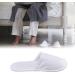KRISMYA 24 Pairs Spa Slippers - Non-Slip Disposable Closed Toe Slippers for Men and Women | Ideal for Hotel, Home, Guest Use - White - Buy Online on GoSupps.com