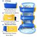 Buy SFKLYU Kids Drop Foot Brace - Ankle Orthosis Splint Support for Children & Toddlers - Pediatric Night Splint (Left M - Buy Online on GoSupps.com