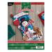 Bucilla Felt Applique Stocking Kit (18-Inch)  Santa Stop Here